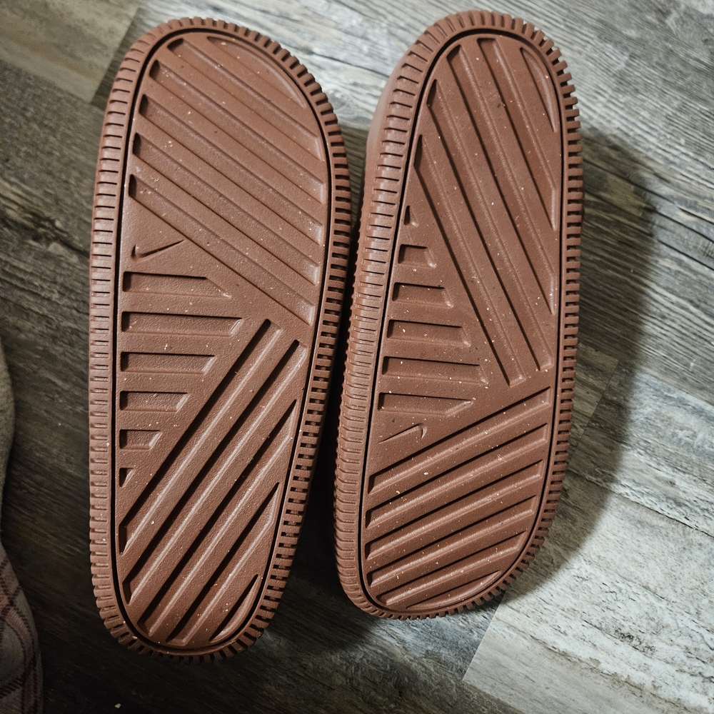 Nike Brown Slide Sandals